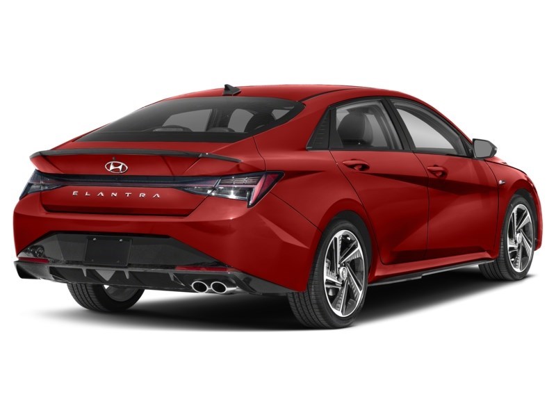 2021 Hyundai Elantra N Line DCT Fiery Red  Shot 20