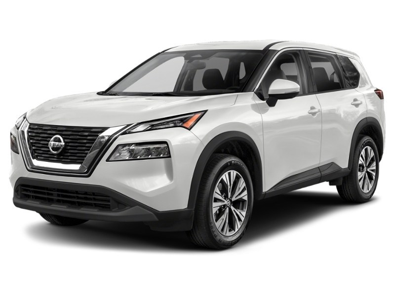 2022 Nissan Rogue AWD SV Pearl White Pearl Metallic  Shot 4