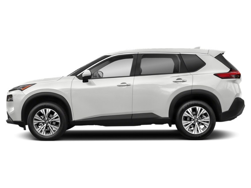2022 Nissan Rogue AWD SV Pearl White Pearl Metallic  Shot 3