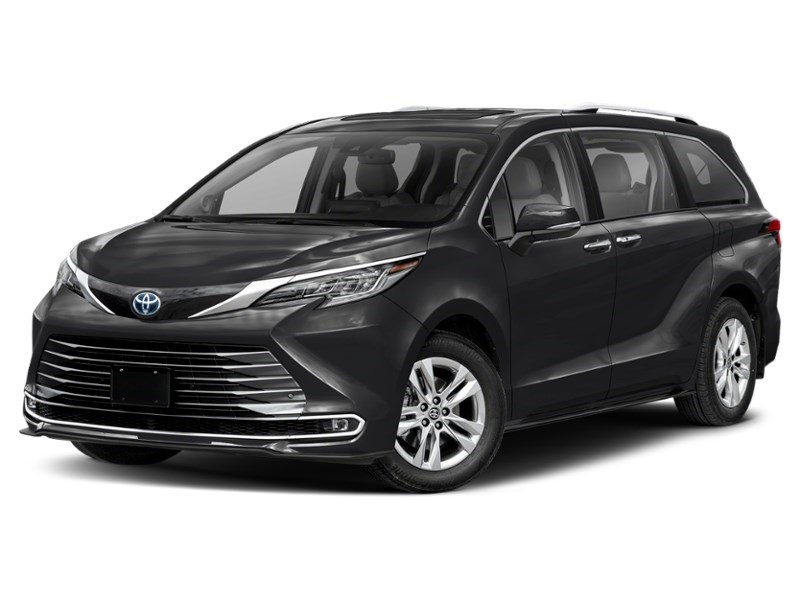 2026 Toyota Sienna Limited 7-Passenger AWD Midnight Black Metallic  Shot 4
