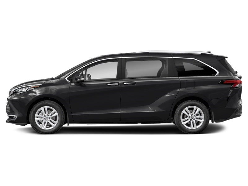 2026 Toyota Sienna Limited 7-Passenger AWD Midnight Black Metallic  Shot 3