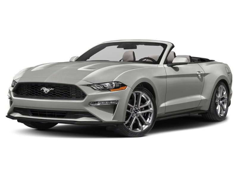 2022 Ford Mustang EcoBoost Convertible Iconic Silver Metallic  Shot 38