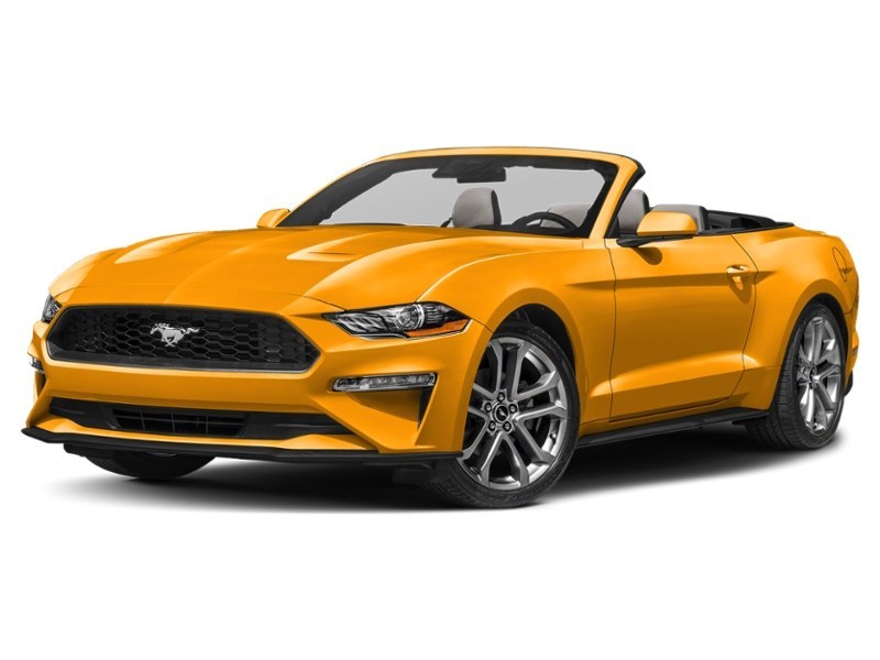2022 Ford Mustang EcoBoost Convertible Cyber Orange Metallic Tri-Coat  Shot 57