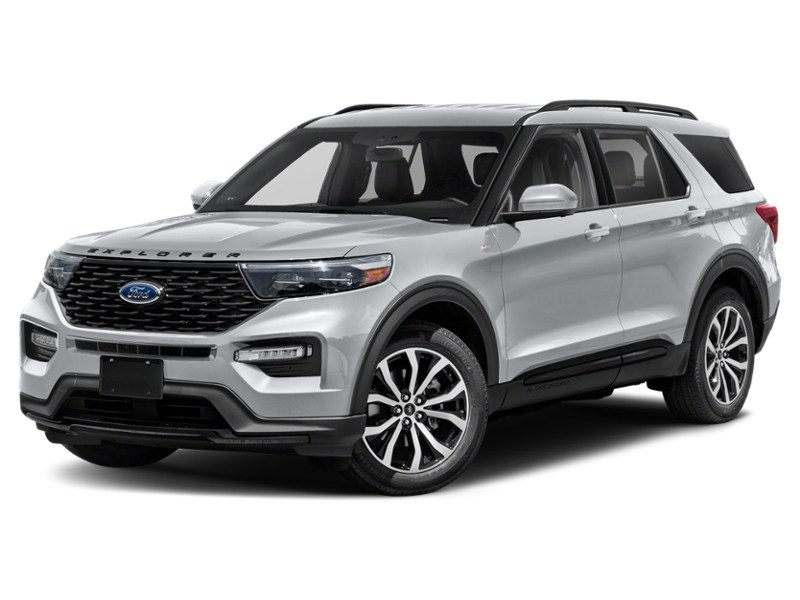 2022 Ford Explorer ST-Line 4WD Iconic Silver Metallic  Shot 34