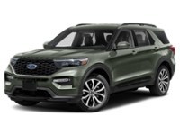 2022 Ford Explorer ST-Line 4WD Forged Green Metallic  Shot 37