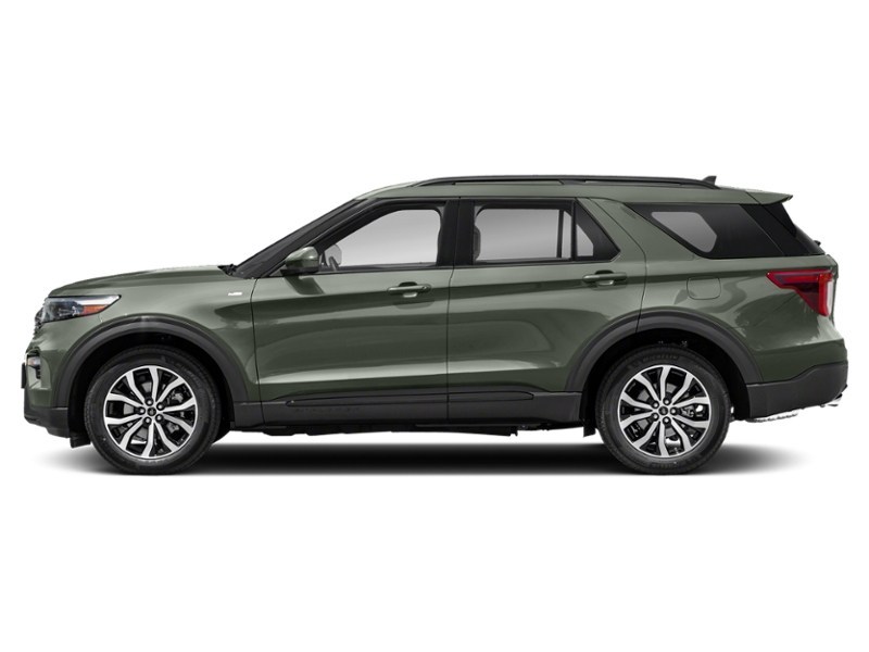 2022 Ford Explorer ST-Line 4WD Forged Green Metallic  Shot 41