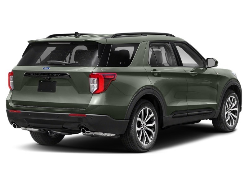 2022 Ford Explorer ST-Line 4WD Forged Green Metallic  Shot 38