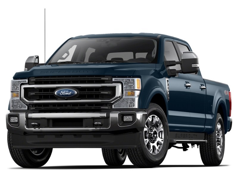 2022 Ford Super Duty F-350 SRW King Ranch 4WD Crew Cab 6.75' Box Antimatter Blue Metallic  Shot 1