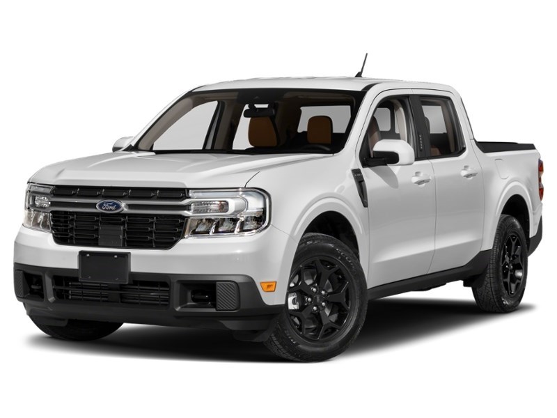 2024 Ford Maverick LARIAT Advanced AWD SuperCrew Oxford White  Shot 4
