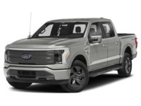 2023 Ford F-150 Lightning LARIAT 4WD SuperCrew 5.5' Box Iconic Silver Metallic  Shot 4