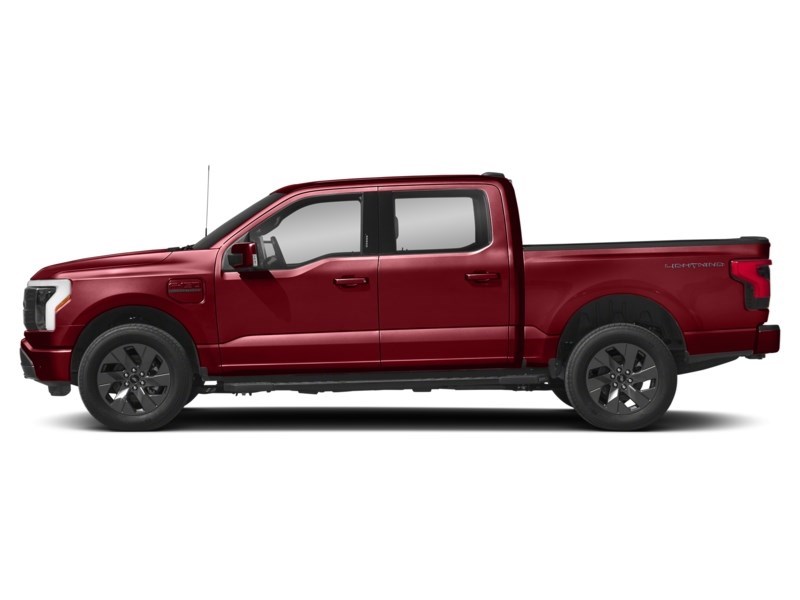 2023 Ford F-150 Lightning LARIAT 4WD SuperCrew 5.5' Box Rapid Red Metallic Tinted Clearcoat  Shot 21