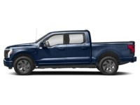 2023 Ford F-150 Lightning LARIAT 4WD SuperCrew 5.5' Box Antimatter Blue Metallic  Shot 39