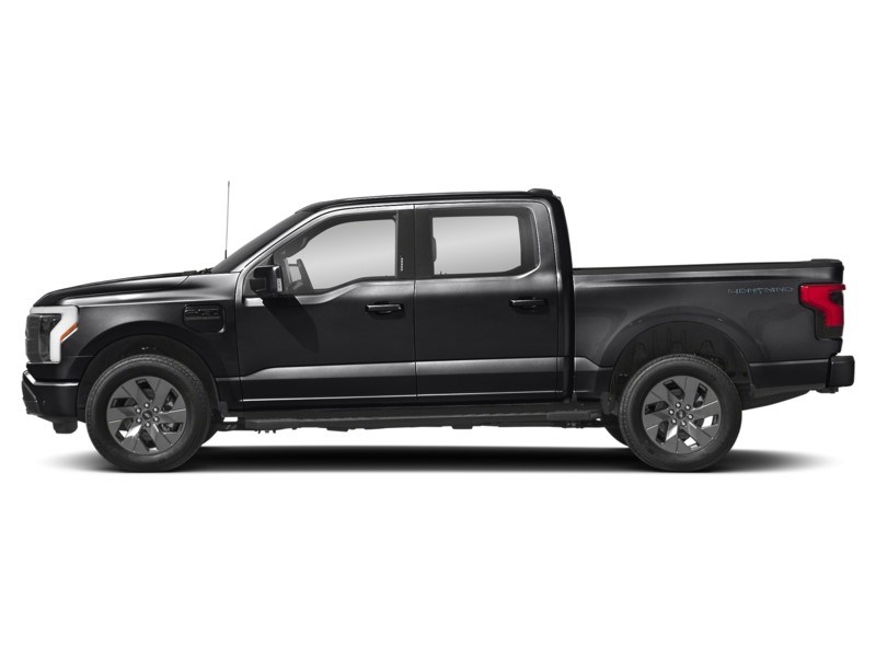 2023 Ford F-150 Lightning LARIAT 4WD SuperCrew 5.5' Box Agate Black Metallic  Shot 51