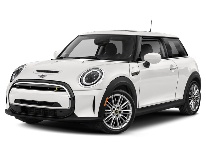2023 MINI SE 3 Door Cooper SE FWD Nanuq White Metallic  Shot 38