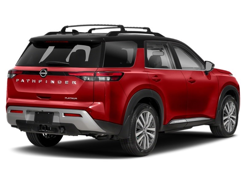 2022 Nissan Pathfinder Platinum 4WD Scarlet Ember Tintcoat/Super Black  Shot 18