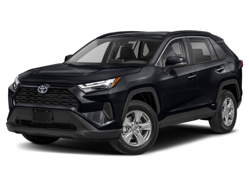 2022 Toyota RAV4 Hybrid Hybrid XLE AWD Midnight Black Metallic  Shot 14