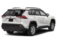 2022 Toyota RAV4 Hybrid Hybrid XLE AWD Super White  Shot 12