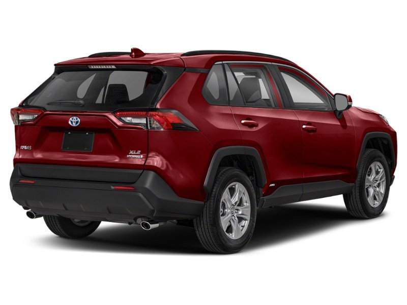 2022 Toyota RAV4 Hybrid Hybrid XLE AWD Ruby Flare Pearl  Shot 25