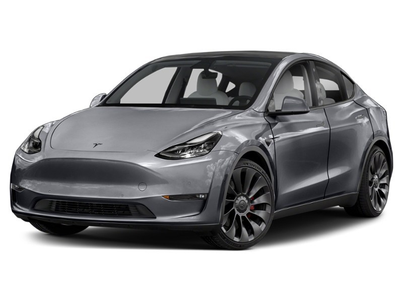 2023 Tesla Model Y Long Range AWD Midnight Silver Metallic  Shot 16