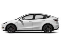 2023 Tesla Model Y Long Range AWD Pearl White Multi-Coat  Shot 5