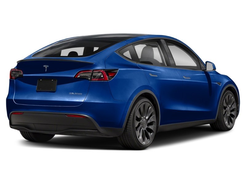 2023 Tesla Model Y Long Range AWD Deep Blue Metallic  Shot 8