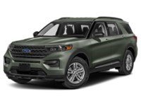 2023 Ford Explorer XLT 4WD Forged Green Metallic  Shot 40