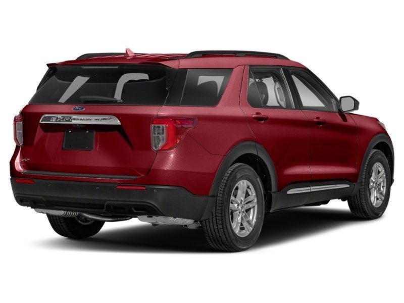 2023 Ford Explorer XLT 4WD Rapid Red Metallic Tinted Clearcoat  Shot 26