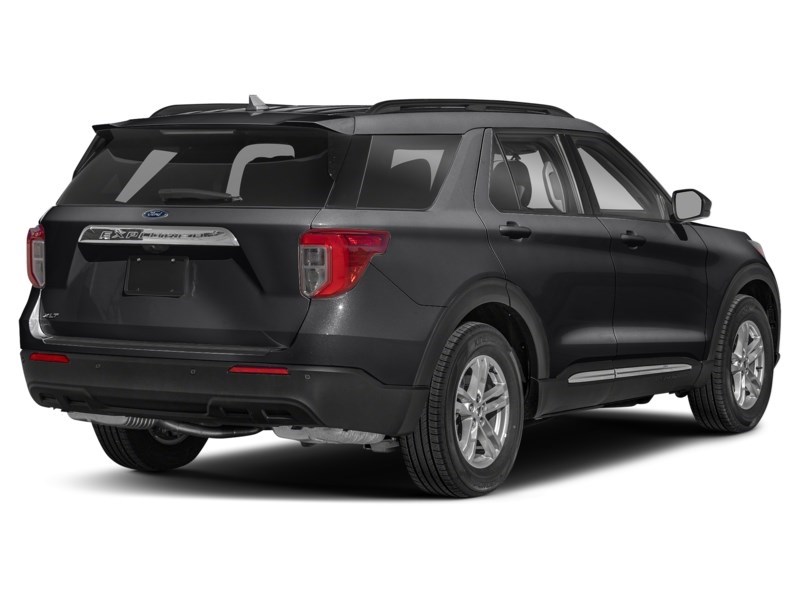 2023 Ford Explorer XLT 4WD Agate Black Metallic  Shot 45