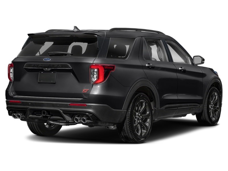 2023 Ford Explorer ST | 4WD | 3.0L | ROOF | TECH PKG | 360 | 21s Agate Black Metallic  Shot 2