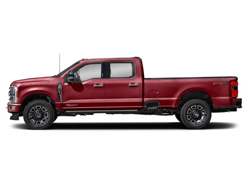 2024 Ford Super Duty F-350 DRW Platinum 4WD Crew Cab 8' Box Rapid Red Metallic Tinted Clearcoat  Shot 11