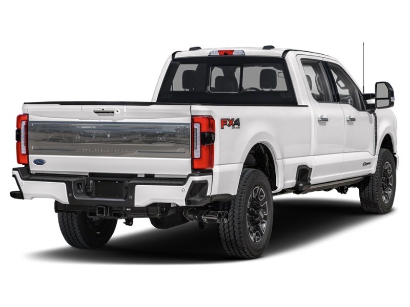 2024 Ford Super Duty F-350 DRW Platinum 4WD Crew Cab 8' Box Star White Metallic Tri-Coat  Shot 6