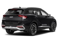 2023 Kia Sportage EX Premium AWD w/Red Interior Fusion Black  Shot 2