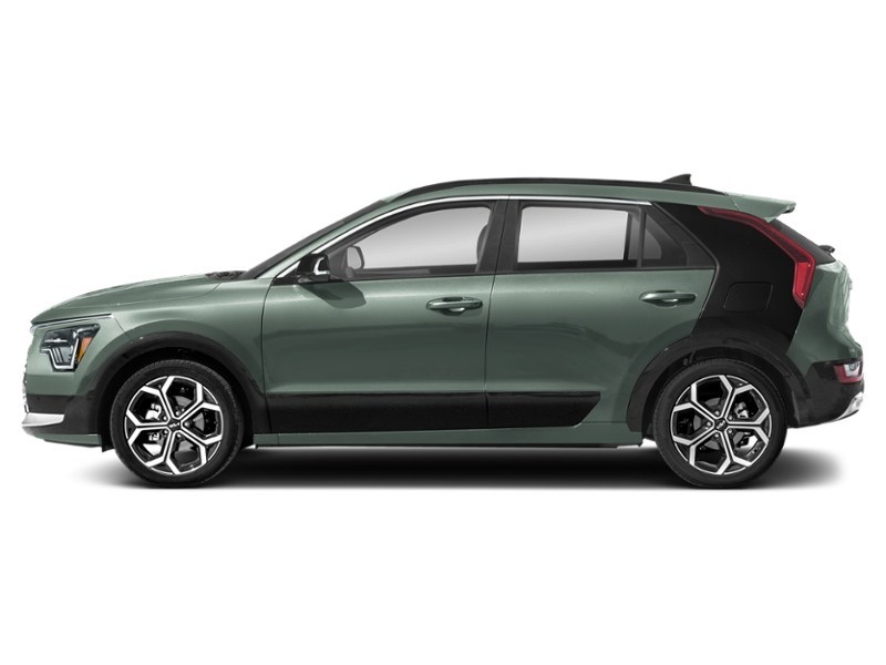 2025 Kia Niro SX FWD Cityscape Green/Aurora Black Pearl Cityscape Green w/Gloss Black C-Pillar  Shot 5