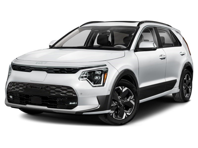 2026 Kia Niro EV Wave FWD Snow White Pearl/Grey Snow White Pearl w/Grey C-Pillar  Shot 4