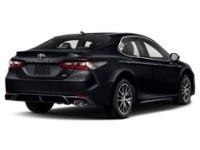 2023 Toyota Camry SE Auto Midnight Black Metallic  Shot 2