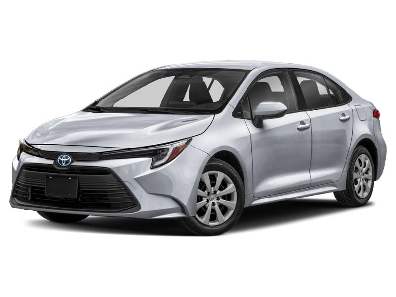 2023 Toyota Corolla Hybrid Hybrid LE CVT AWD Classic Silver Metallic  Shot 7
