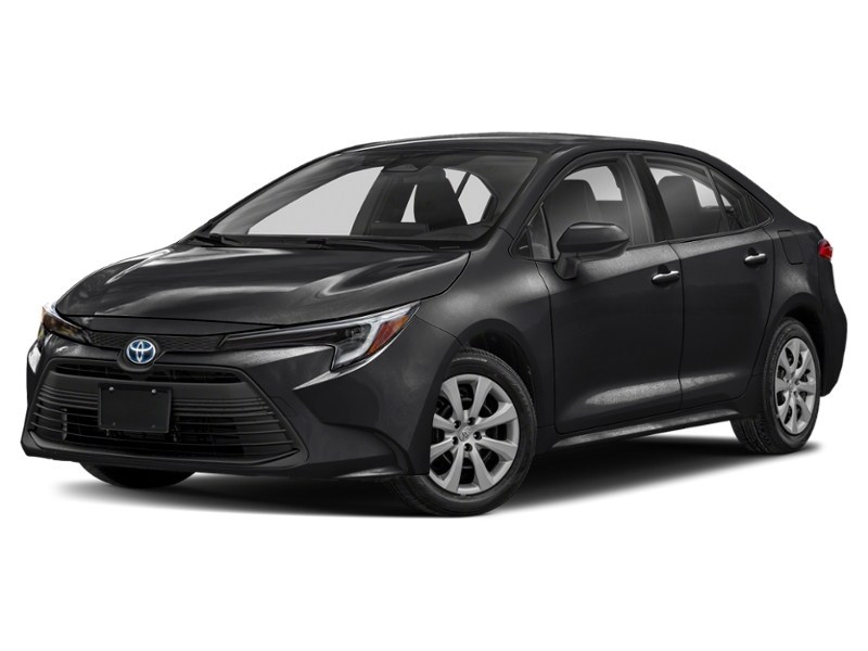 2023 Toyota Corolla Hybrid Hybrid LE CVT AWD Midnight Black Metallic  Shot 22