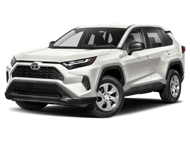 2024 Toyota RAV4 LE AWD White  Shot 5