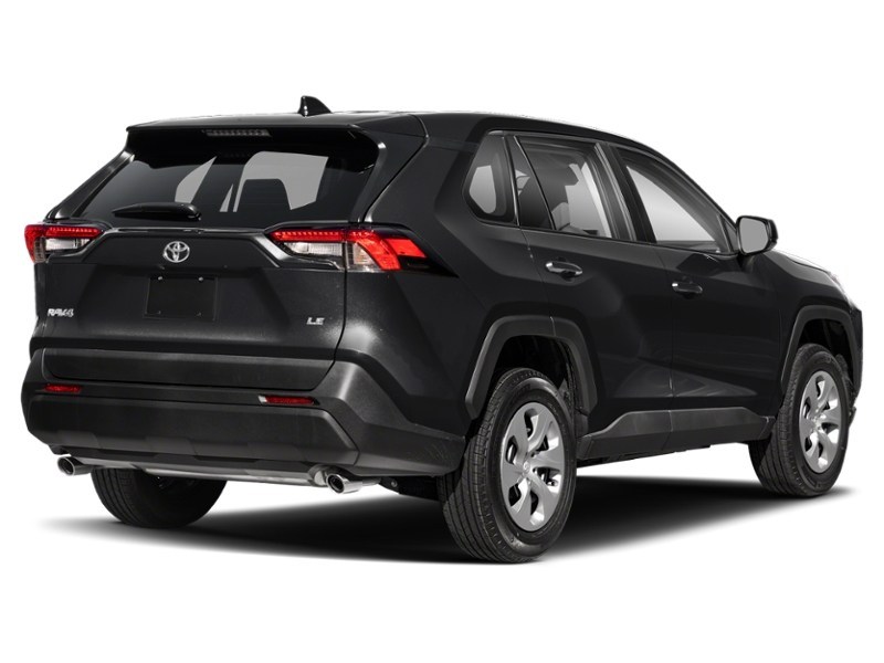 2024 Toyota RAV4 LE AWD Midnight Black Metallic  Shot 19