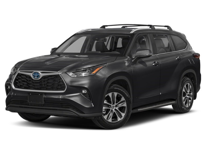 2025 Toyota Highlander Hybrid Hybrid XLE Midnight Black Metallic  Shot 1
