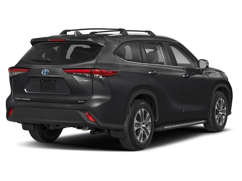 2026 Toyota Highlander Hybrid Hybrid XLE AWD Midnight Black Metallic  Shot 2