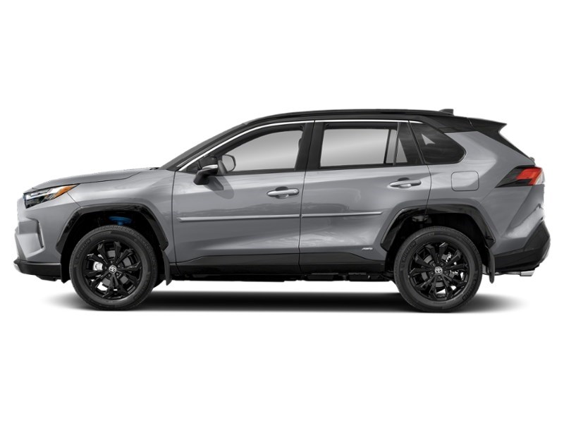 2023 Toyota RAV4 Hybrid Hybrid XSE AWD Silver Sky Metallic w/Black Roof  Shot 3