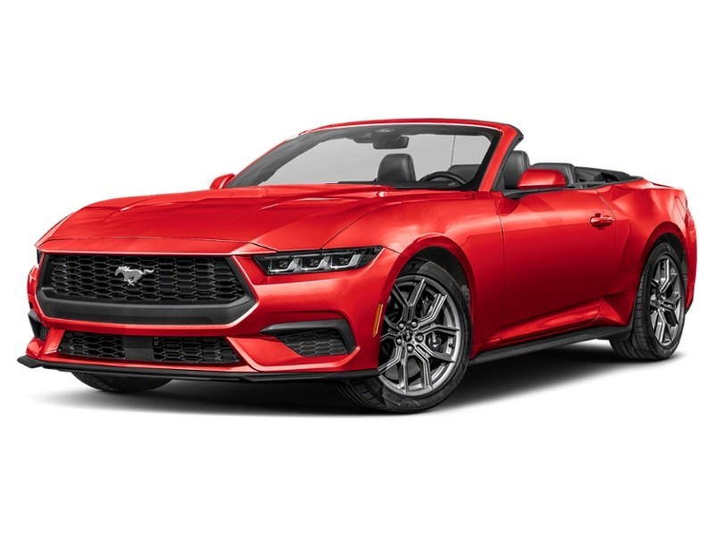 2026 Ford Mustang EcoBoost Convertible Race Red  Shot 29