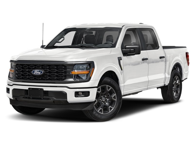 2025 Ford F-150 STX 4WD SuperCrew 5.5' Box Oxford White  Shot 4