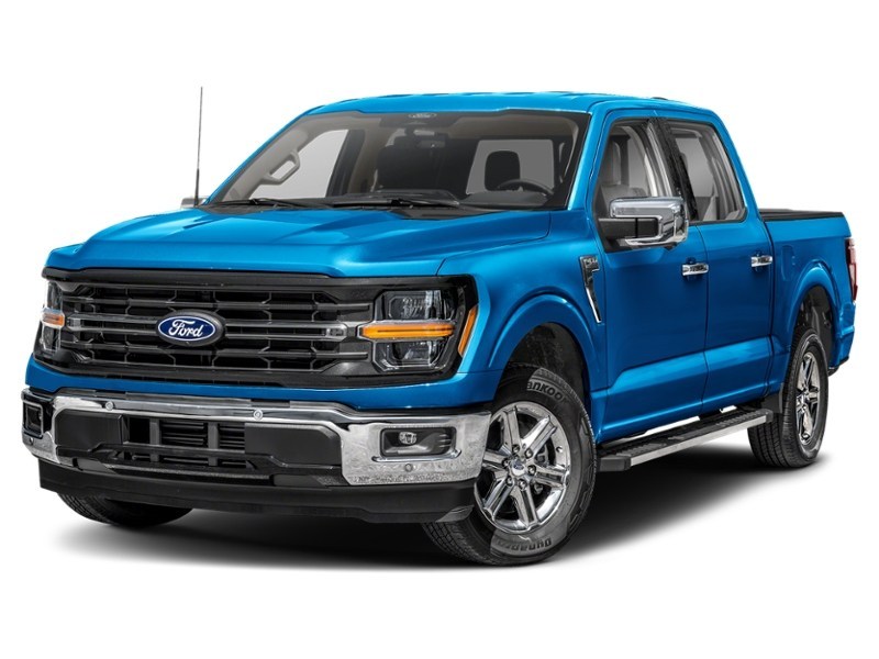 2025 Ford F-150 XLT 4WD SuperCrew 5.5' Box Atlas Blue Metallic  Shot 11