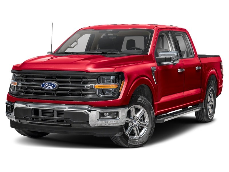 2025 Ford F-150 XLT 4WD SuperCrew 5.5' Box Rapid Red Metallic Tinted Clearcoat  Shot 17