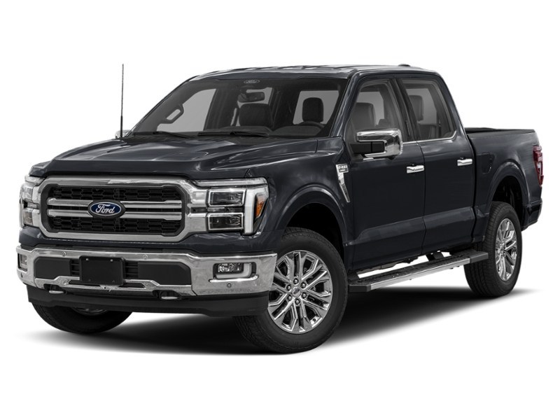 2024 Ford F-150 LARIAT 4WD SuperCrew 5.5' Box Agate Black Metallic  Shot 4