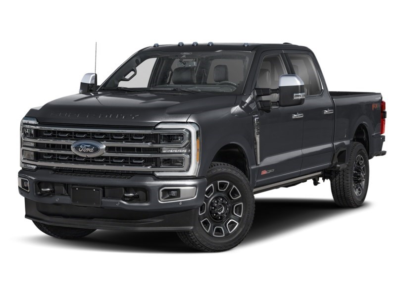 2024 Ford F-250 Platinum 4WD Crew Cab 6.75' Box Agate Black Metallic  Shot 1