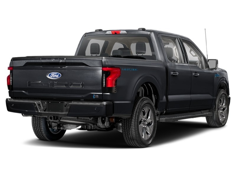 2024 Ford F-150 Lightning Flash | 4X4 | EXT BATT | 360 | ADPTV CRUISE | 20s Agate Black Metallic  Shot 6