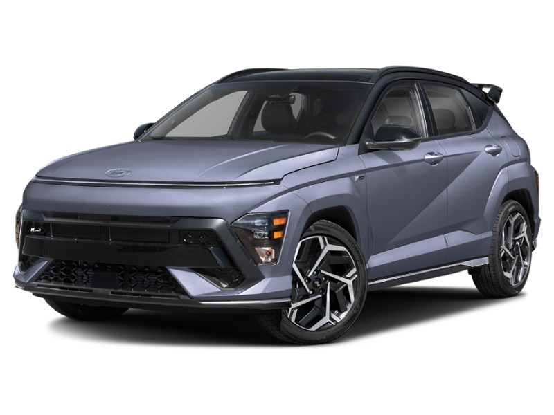 2024 Hyundai Kona 1.6T N Line Ultimate AWD w/Two-Tone Roof Meta Blue w/Abyss Black Roof  Shot 1